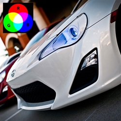 2013 Scion FR-S Phastek RGB ColorSHIFT Halo Headlight Kit (All Colors) by Oracle