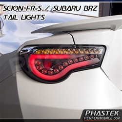 2013 Scion FRS / Subaru BRZ LED Tail Lights (Chrome, Black, or Smoked) by Spyder
