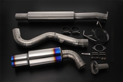 2013 2014 Scion FR-S / Subaru BRZ Extreme Ti Titanium Catback Exhaust Type 80 (Forced Induction) #440021 by Tomei