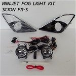 Complete Fog Light Kit by Winjet (Clear Lens) :: 2013-2014 Scion FR-S