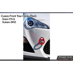 2013 Scion FR-S / Subaru BRZ Front Tow Hook (Red) #687 017 F by Cusco