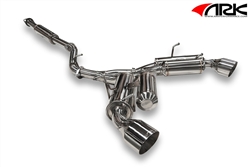 2013 2014 Scion FR-S / Subaru BRZ 2.5" GRiP Catback Exhaust System w/ PolishedTips #SM1202-0113G by ARK Performance