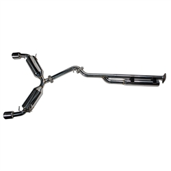 2013 2014 Scion FR-S / Subaru BRZ Dual Canister 2.5" Catback Exhaust #DCS7049 by DC Sports