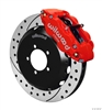 2013 Scion FR-S / Subaru W6A Front Big Brake Kit (6 piston, Drilled and Slotted, red calipers) #140-12870-DR by Wilwood