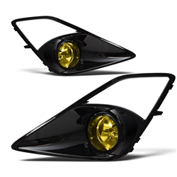 Scion FR-S WinJet Fog Light Kit Glossy Black & Yellow