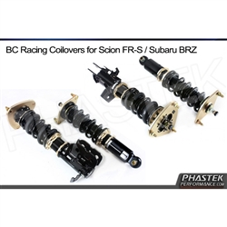 2013 Scion FR-S / Subaru BRZ Front and Rear Coilovers by BC Racing